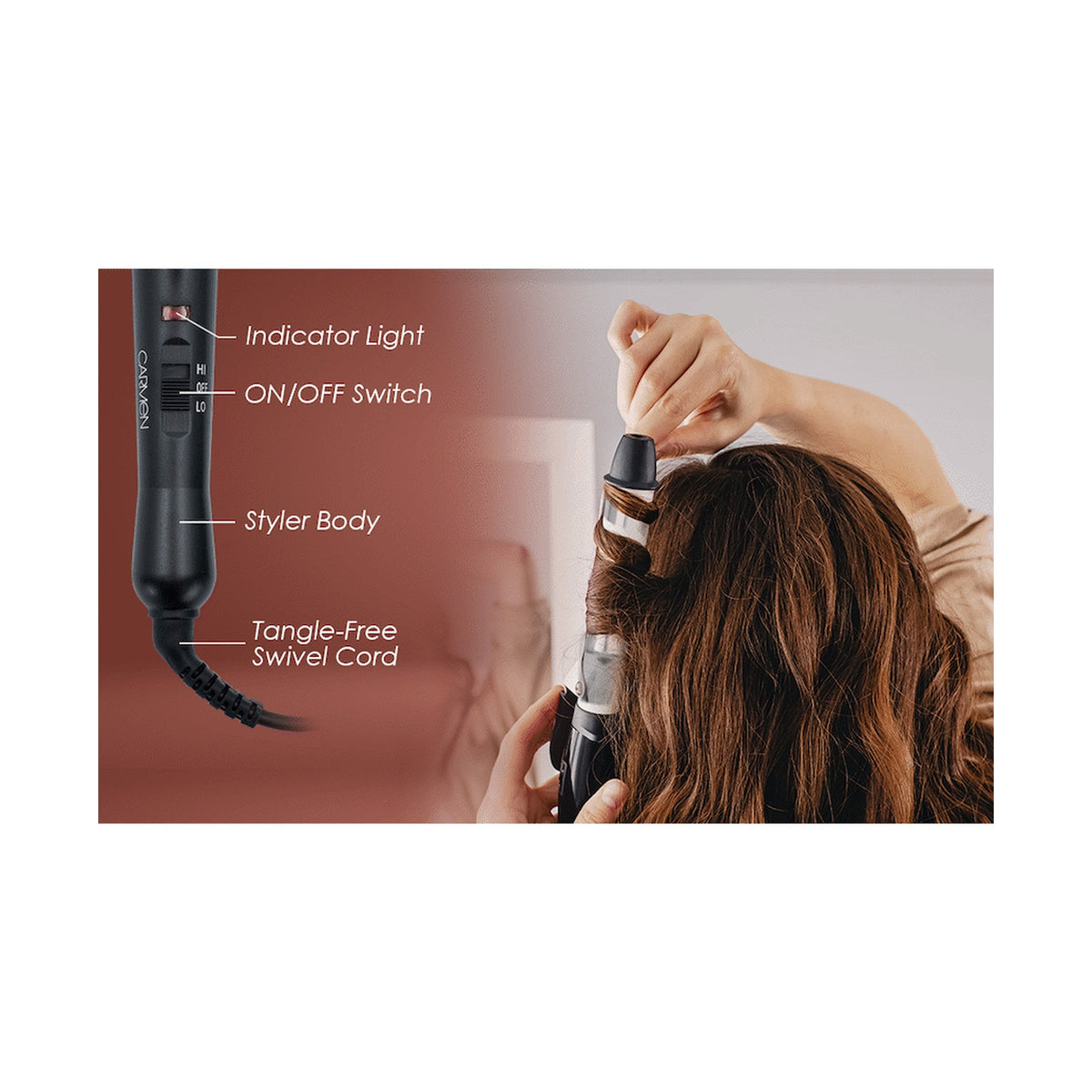Carmen 2-in-1 Styler