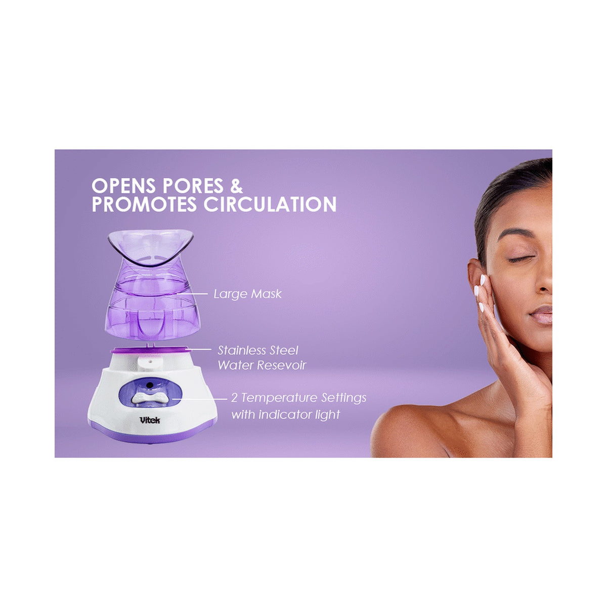 1588 - Carmen Facial Sauna Deluxe