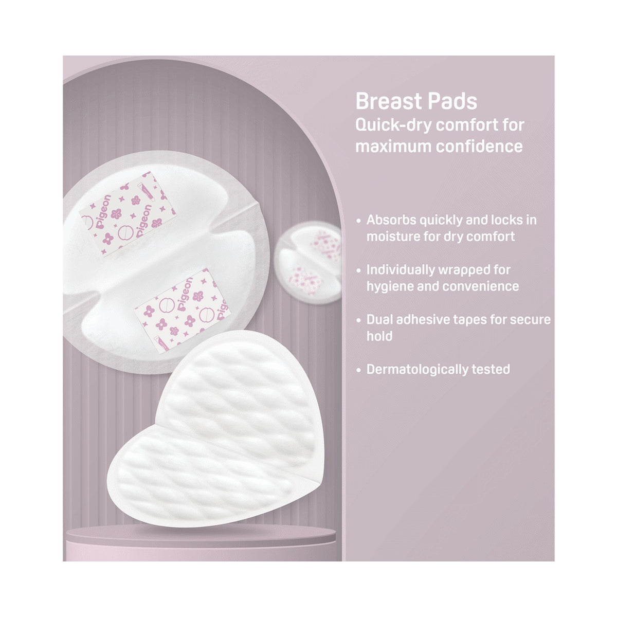 Pigeon Comfydry Breast Pads 12 pcs