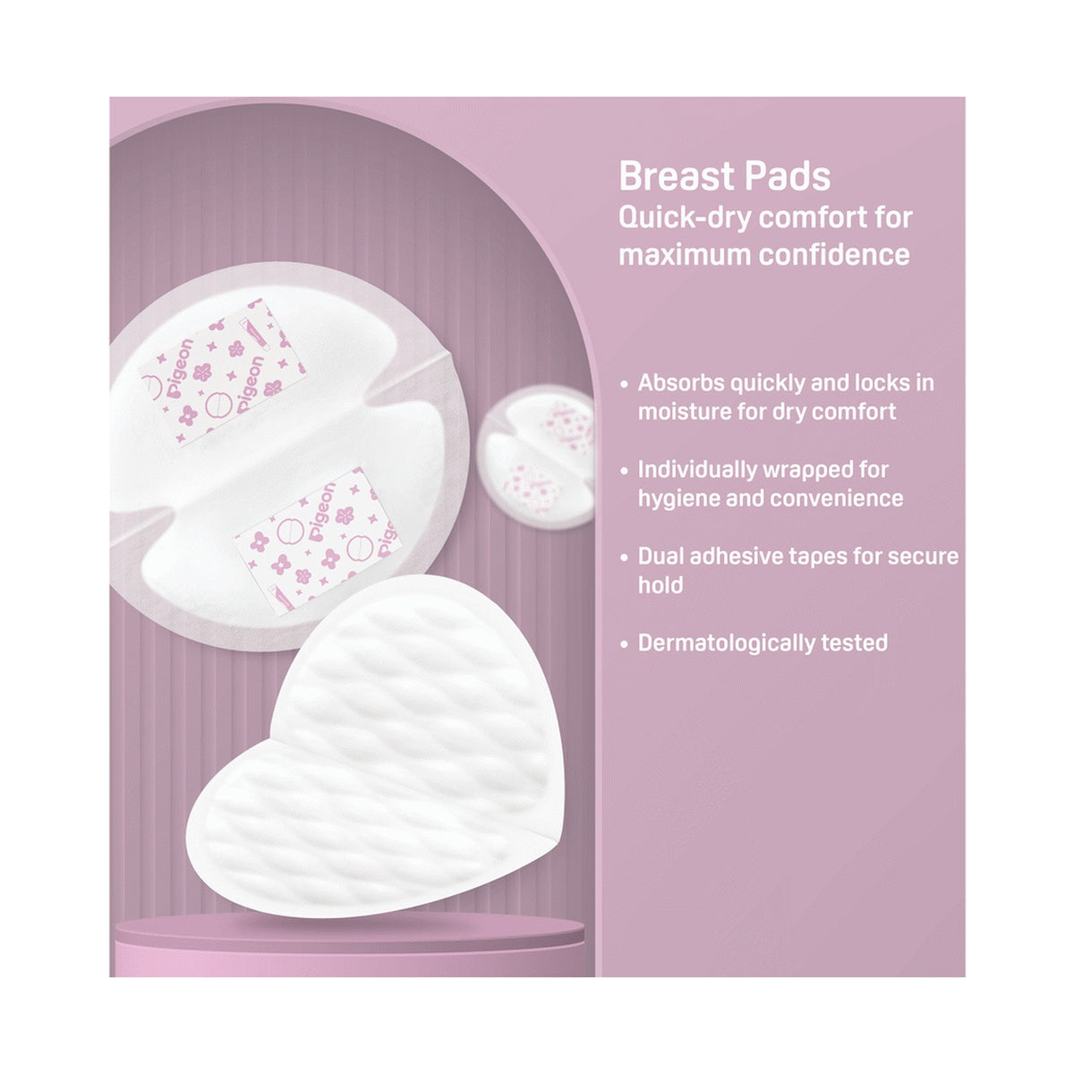 Pigeon Comfydry Breast Pads 72 pcs