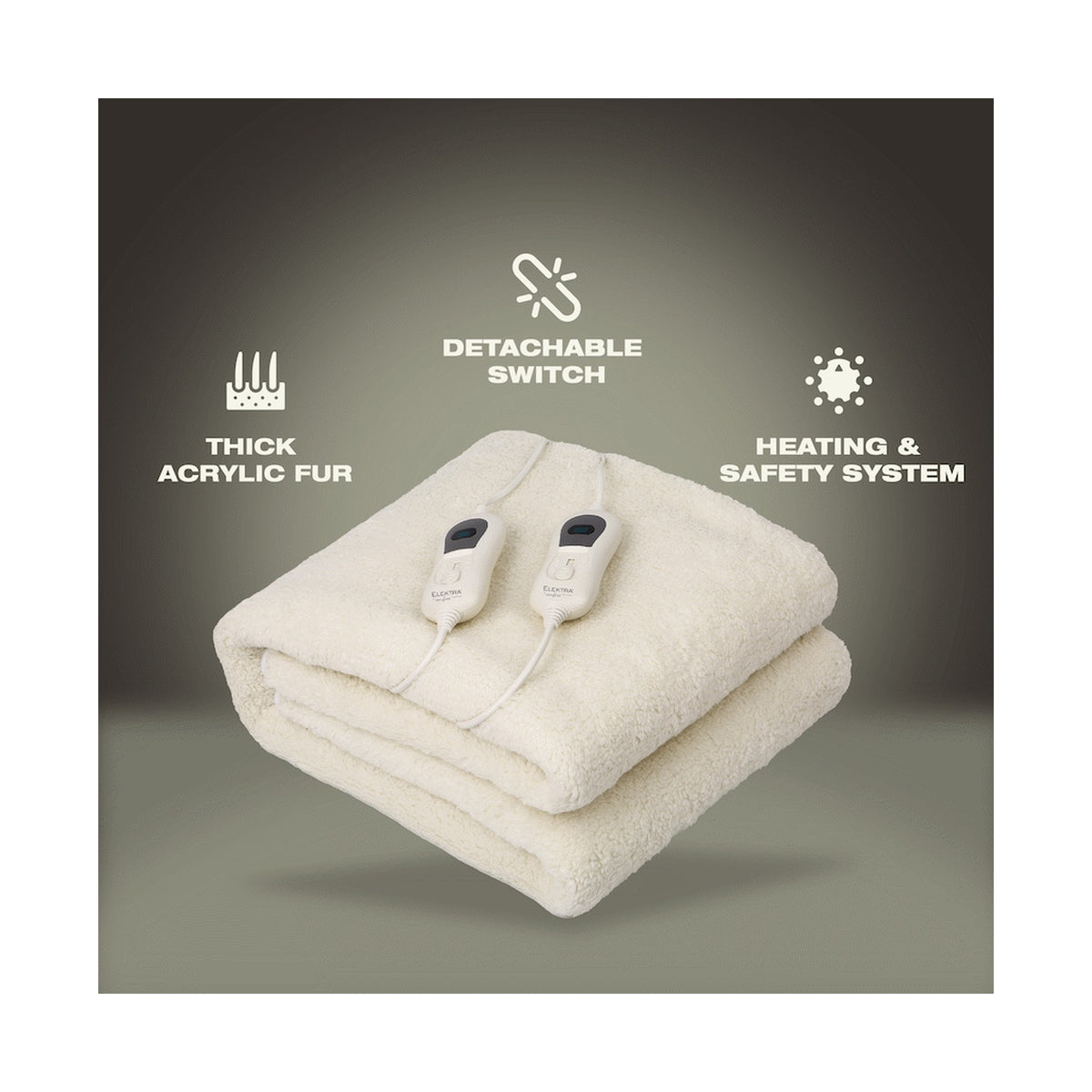 Elektra E/CMFRT Electric Blanket Double (A/FUR)