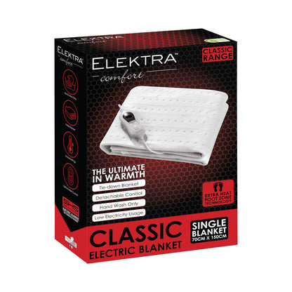 Elektra Classic Electric Blanket - Single