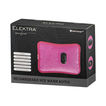 Elektra Pink Hot Water Bottle