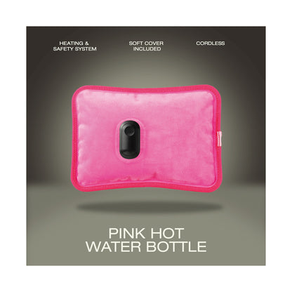 Elektra Pink Hot Water Bottle