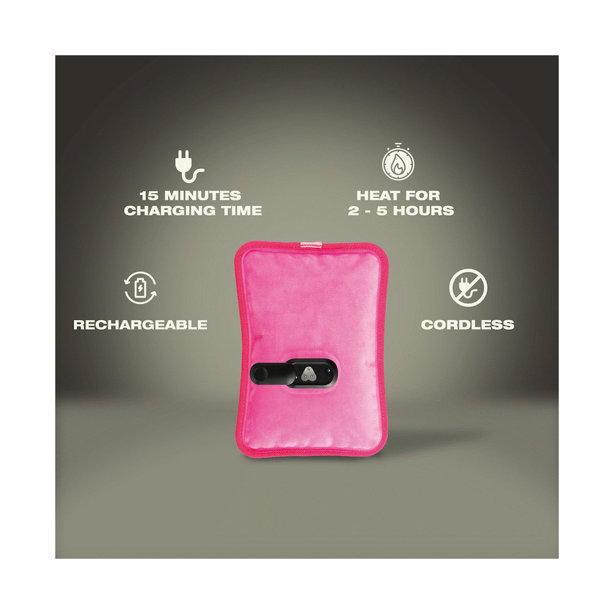 Elektra Pink Hot Water Bottle