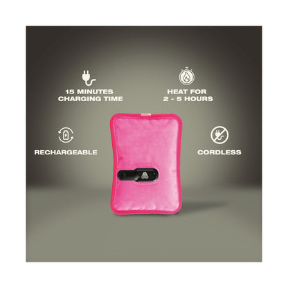 Elektra Pink Hot Water Bottle
