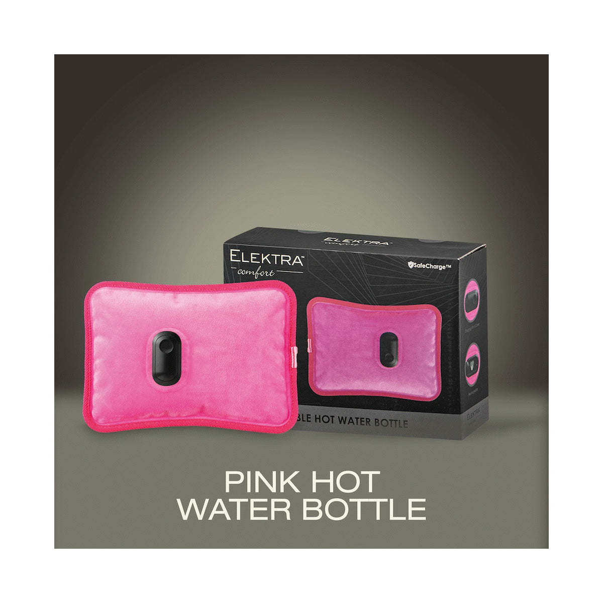 Elektra Pink Hot Water Bottle