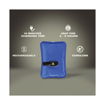 Elektra Hot Water Bottle - Blue