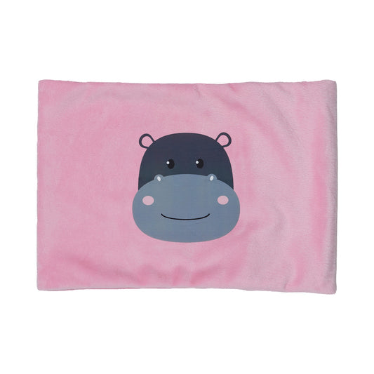 2505 - Elektra Hot Water Bottle - Pink Hippo