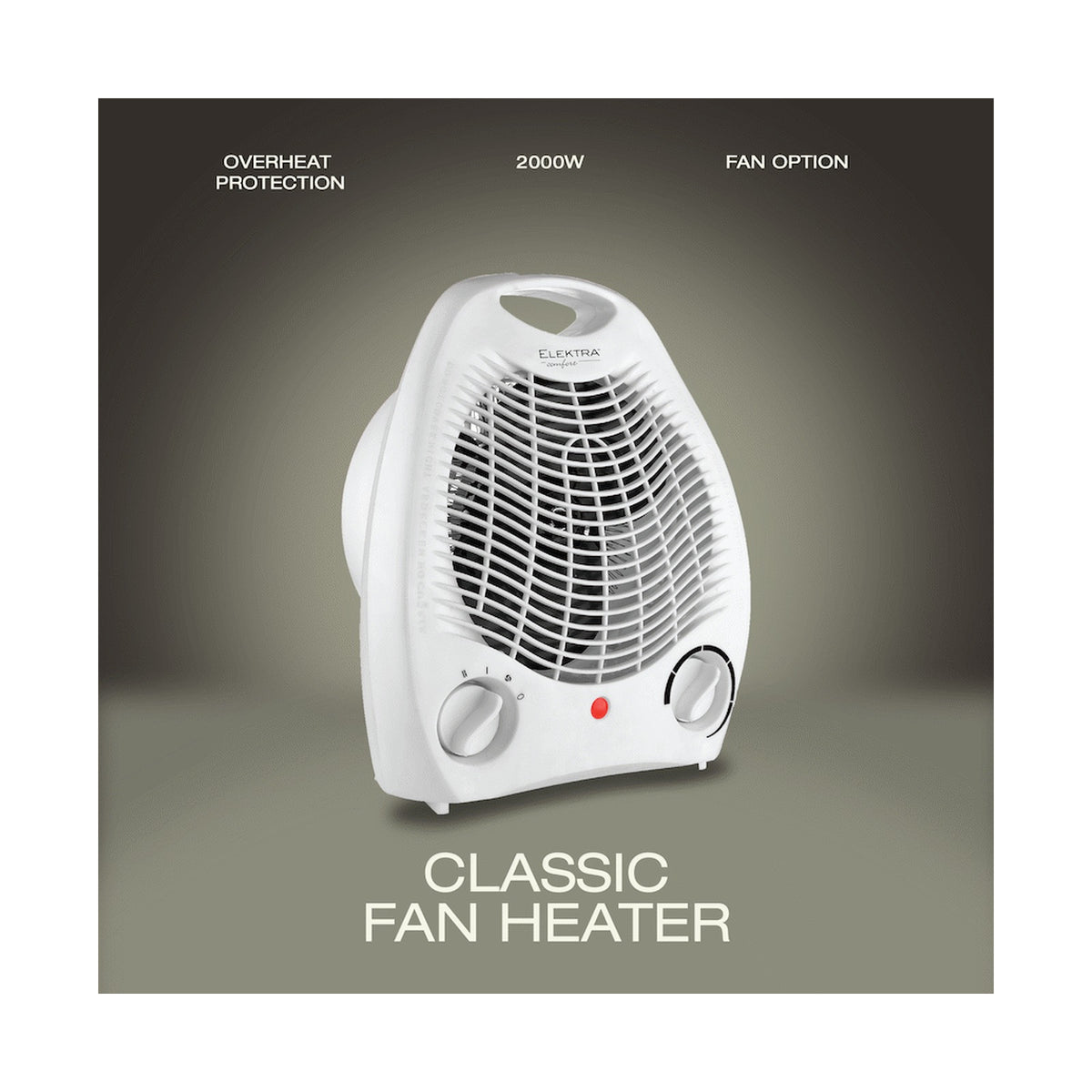 Elektra Comfort Classic Fan Heater
