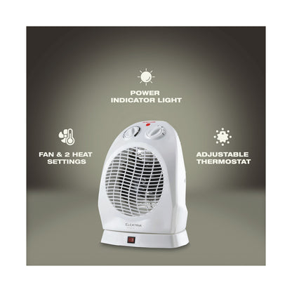 Elektra Comfort Oscillating Fan Heater