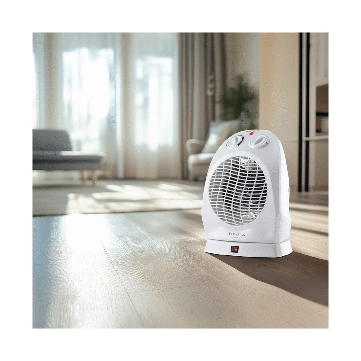 Elektra Comfort Oscillating Fan Heater