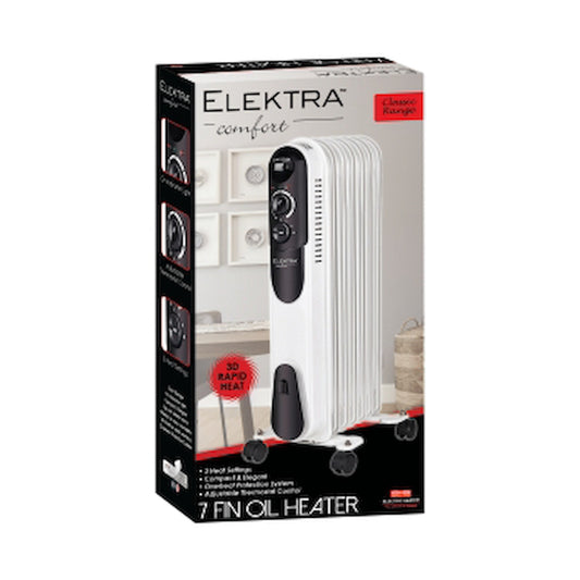 Elektra 2606 - Oil Heater - 7 Fin