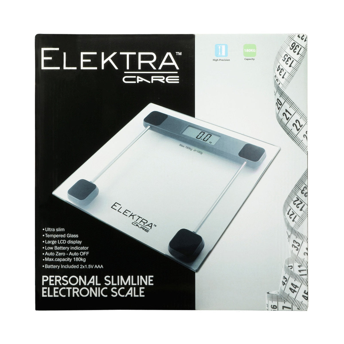 Elektra Personal Slimline Electronic Scale
