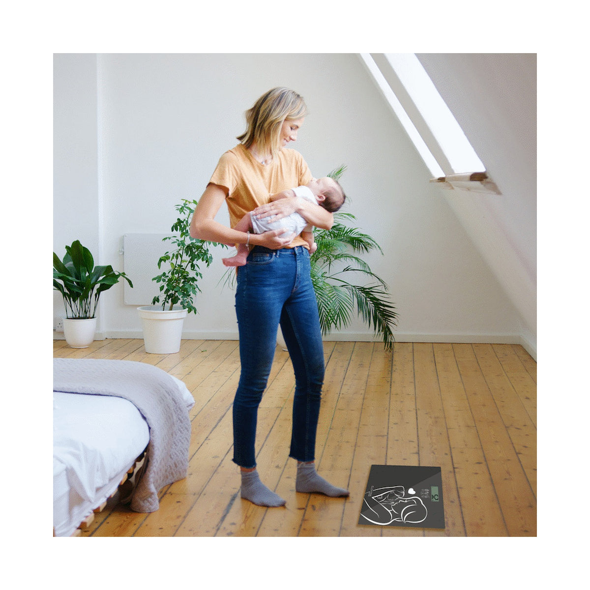 3110 - Elektra Care Mother & Baby Scale