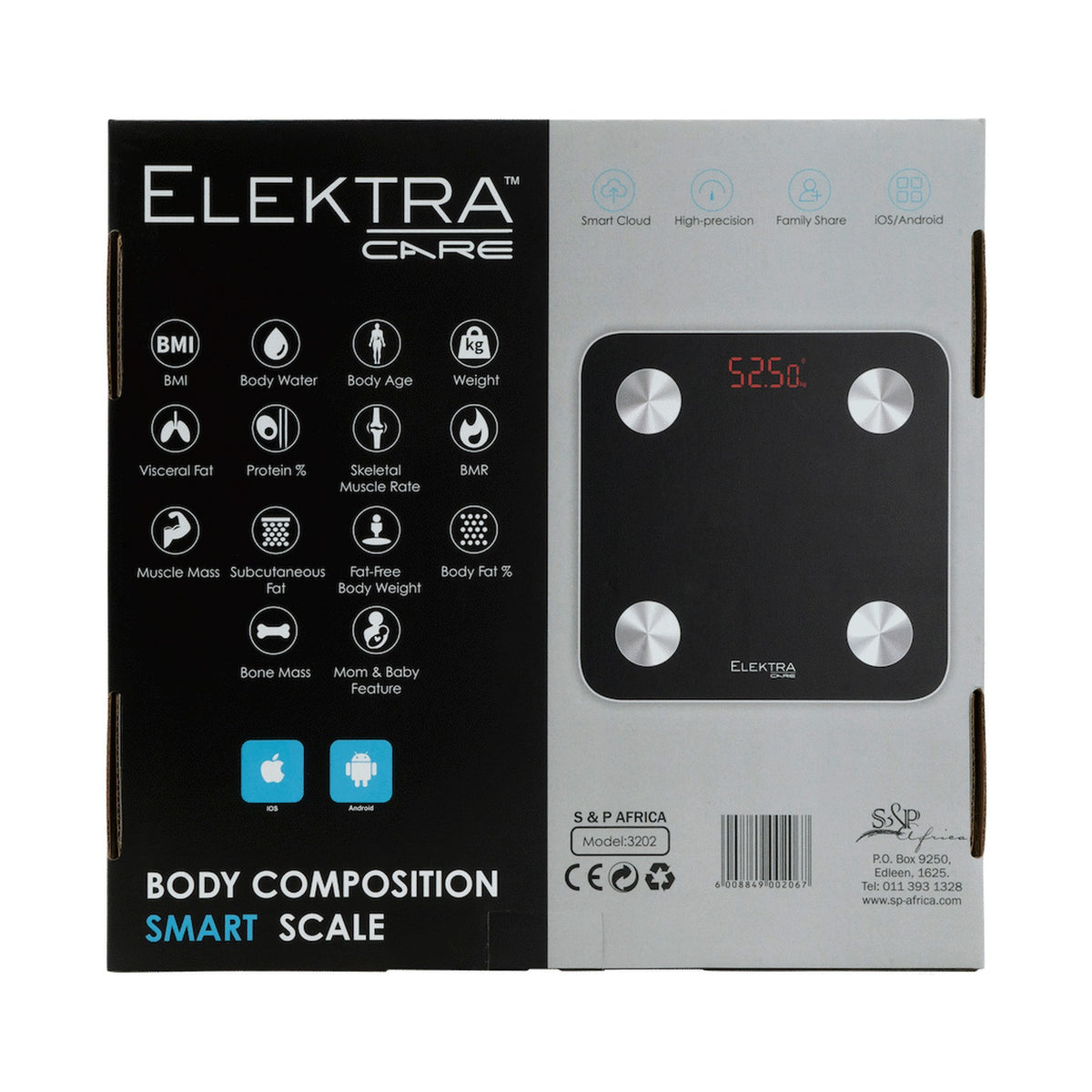 Elektra Body Composition Smart Scale