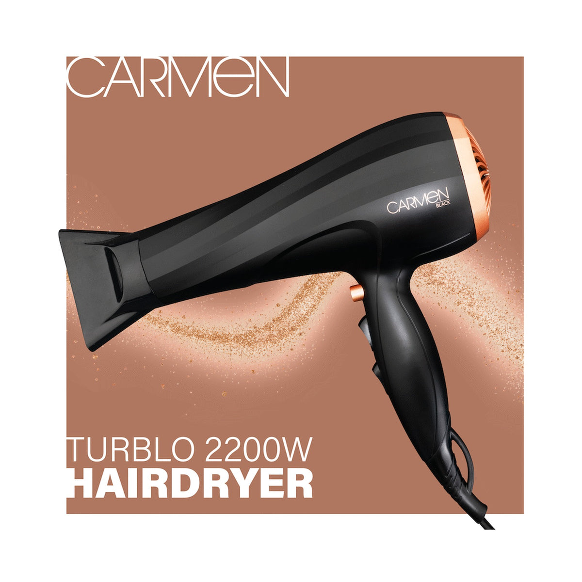Carmen Turblo 2200w Hair Dryer