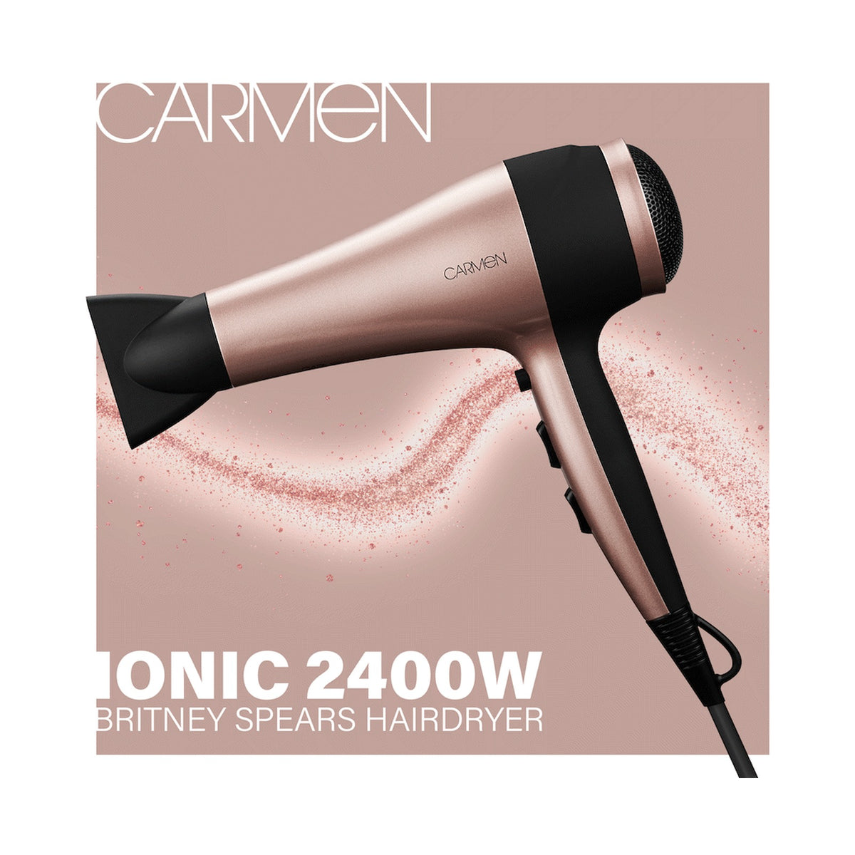 Carmen Ionic 2400w Hairdryer