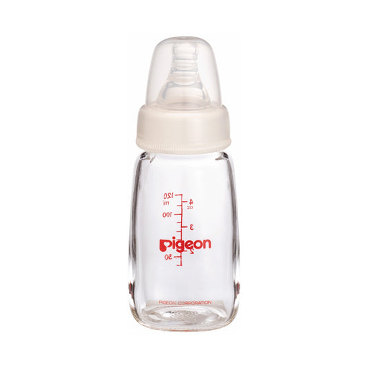 Pigeon Flexible Glass Bottle with Peristaltic Nipple 120ml