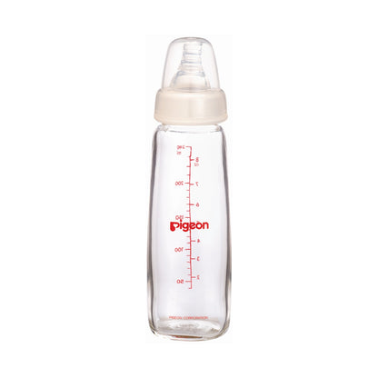 Pigeon Flexible Glass Bottle with Peristaltic Nipple 240ml