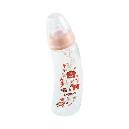 PIGEON FLEXIBLE CURVE BOTTLE 250ML - FARM
