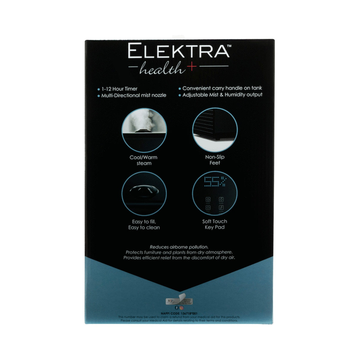 Elektra Health Platinum Humidifier