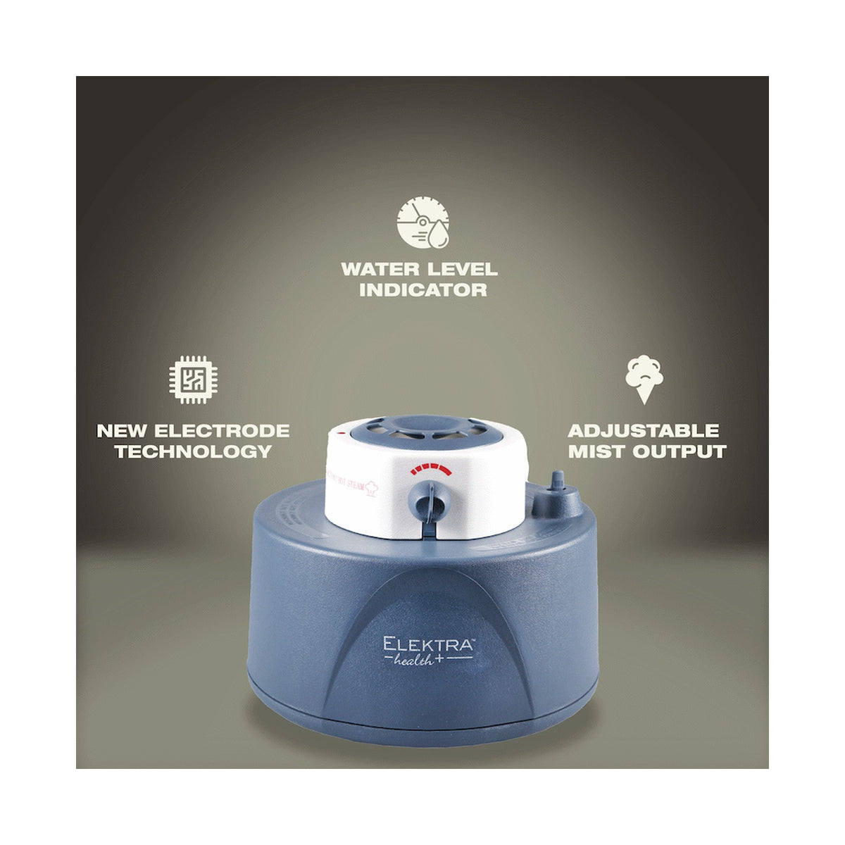 8076 - Elektra Health Warm Steam Humidifier 3l