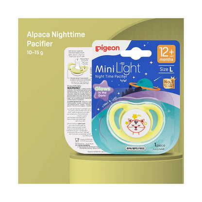PIGEON MINILIGHT NIGHTTIME PACIFIER - FOX (L)