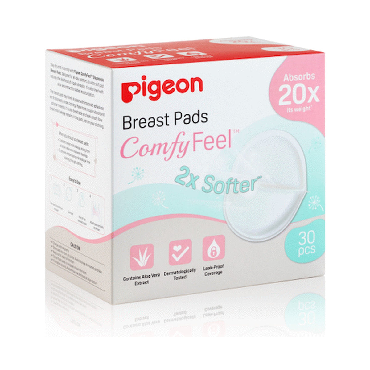 PIGEON BREAST PADS COMFYFEEL 30PC BOX