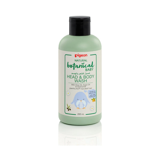 Pigeon - Head and Body Wash 200ml Natural Botanical
