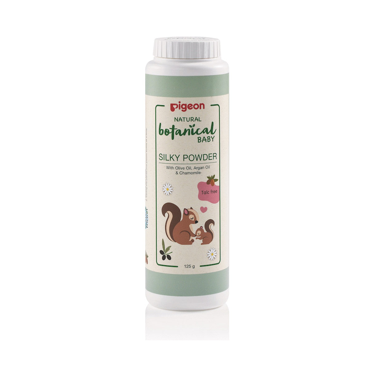 PIGEON NATURAL BOTANICAL BABY SILKY POWDER 125G