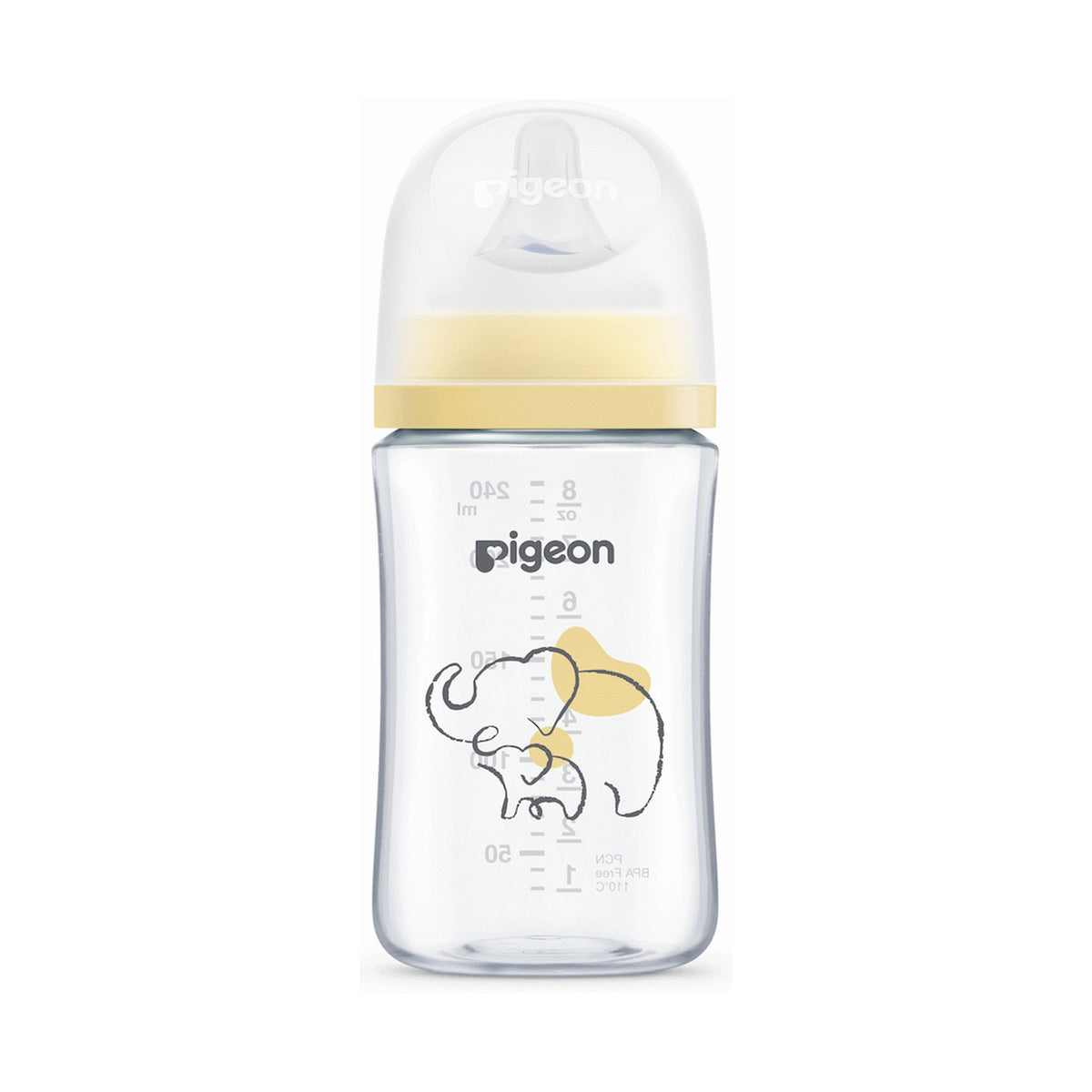 Pigeon Softouch Nursing Bottle T-Ester 240ml - Elephant