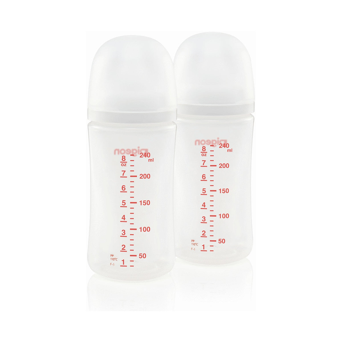 Pigeon SofTouch Nursing Bottle 240ml - Twin Pack