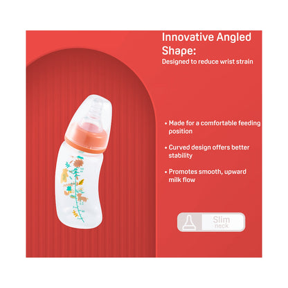 Pigeon Flexible Curve Bottle 150ml - Forest
