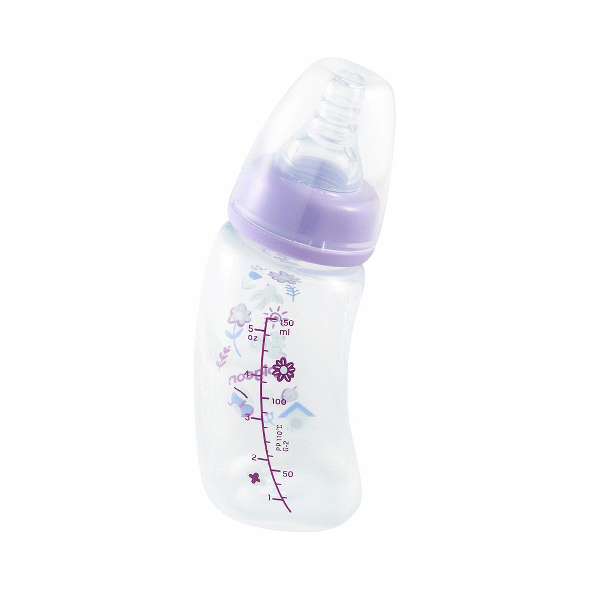 Pigeon Flexible Curve Bottle 150ml - Garden