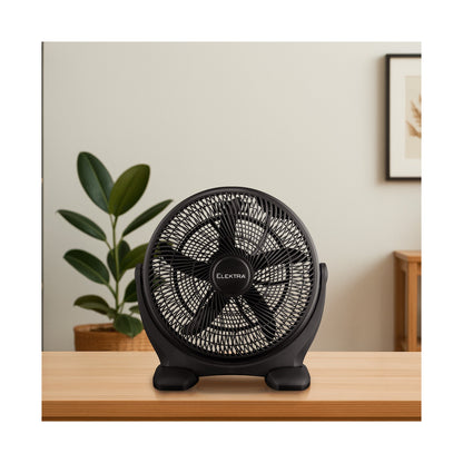 Elektra 45cm Box Fan - Black