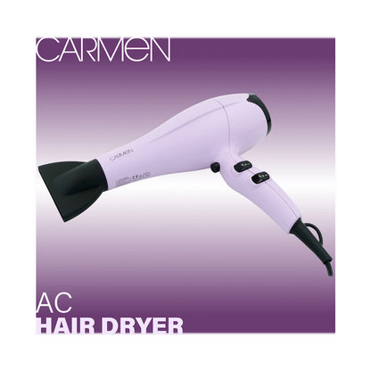 Carmen Colours 2200w AC Hair Dryer