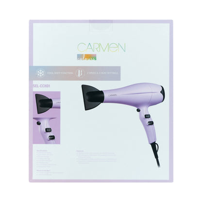 Carmen Colours 2200w AC Hair Dryer