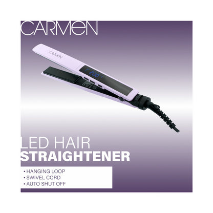 Carmen Colours LED Hair Straightener