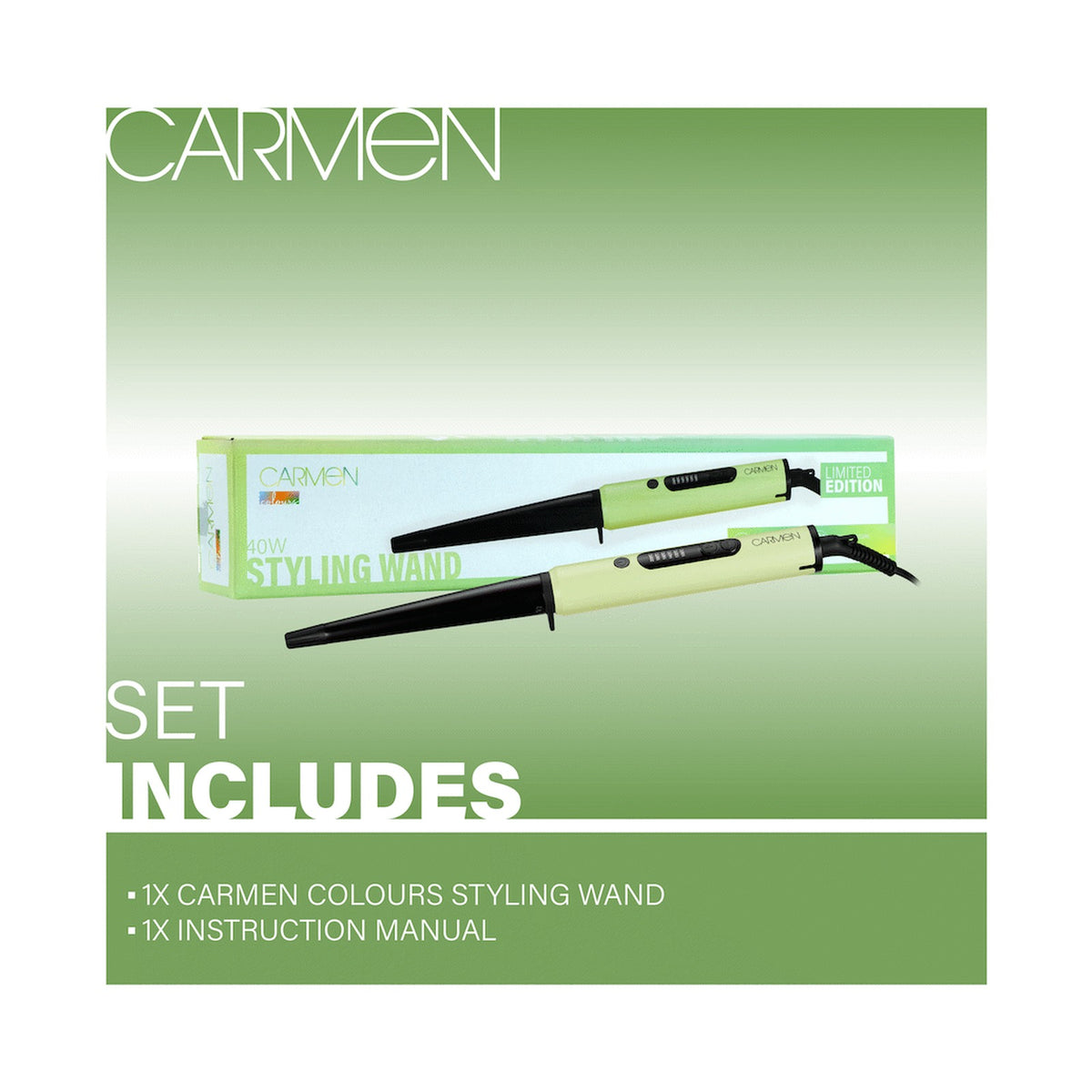 Carmen Colours Styling Wand