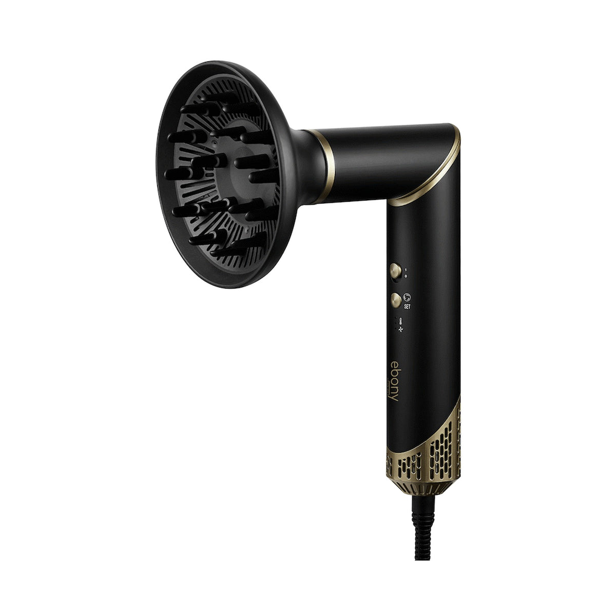 Carmen 5-in-1 Hot Air Brush - Ebony