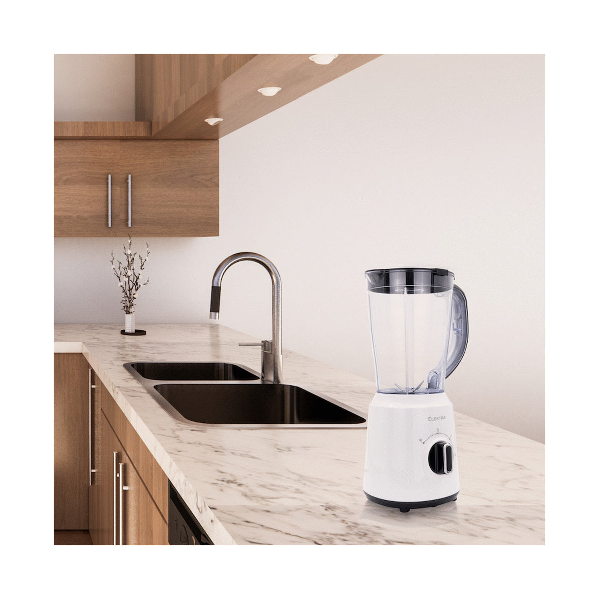 ELEKTRA - 500W 1.5L JUG BLENDER (PLASTIC JUG)