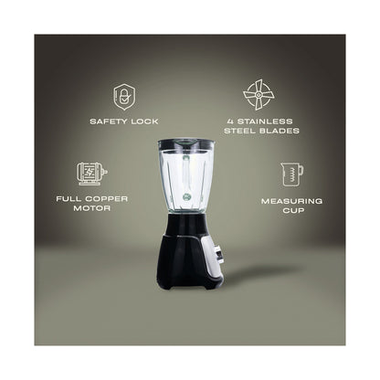 Elektra - 500w 1.5l Jug Blender (Glass Jug)