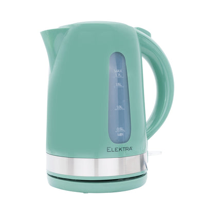 Elektra 2200w 1.7l Plastic Kettle - Green