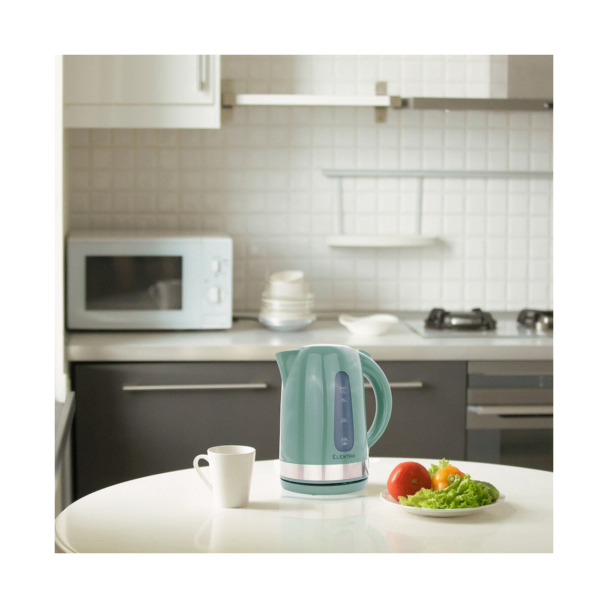 Elektra 2200w 1.7l Plastic Kettle - Green