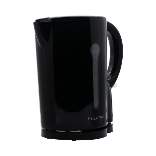 Elektra 1.7l Plastic Cordless Kettle - Black