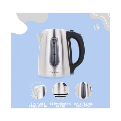 Elektra 1.7l Stainless Steel Kettle