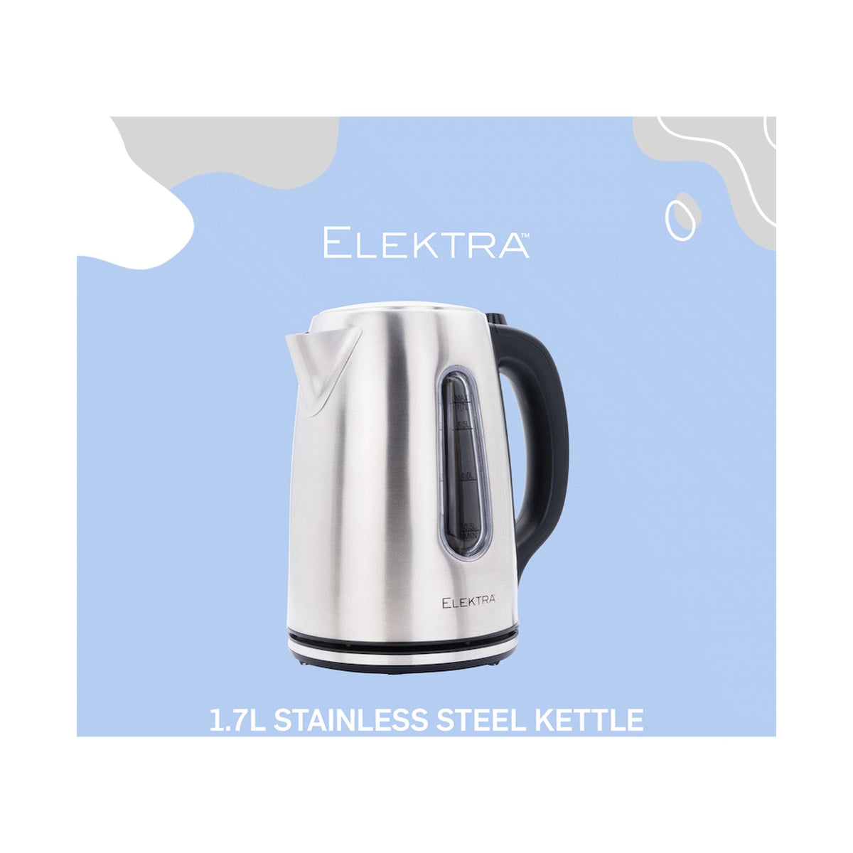 Elektra 1.7l Stainless Steel Kettle