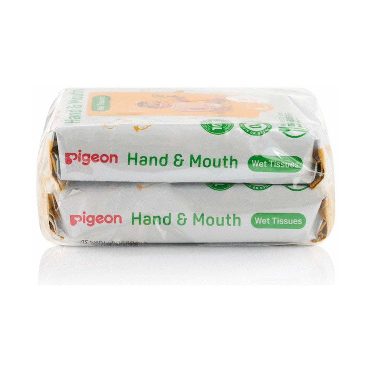 Pigeon - Hand Mouth Wipes 20's 2-in-1