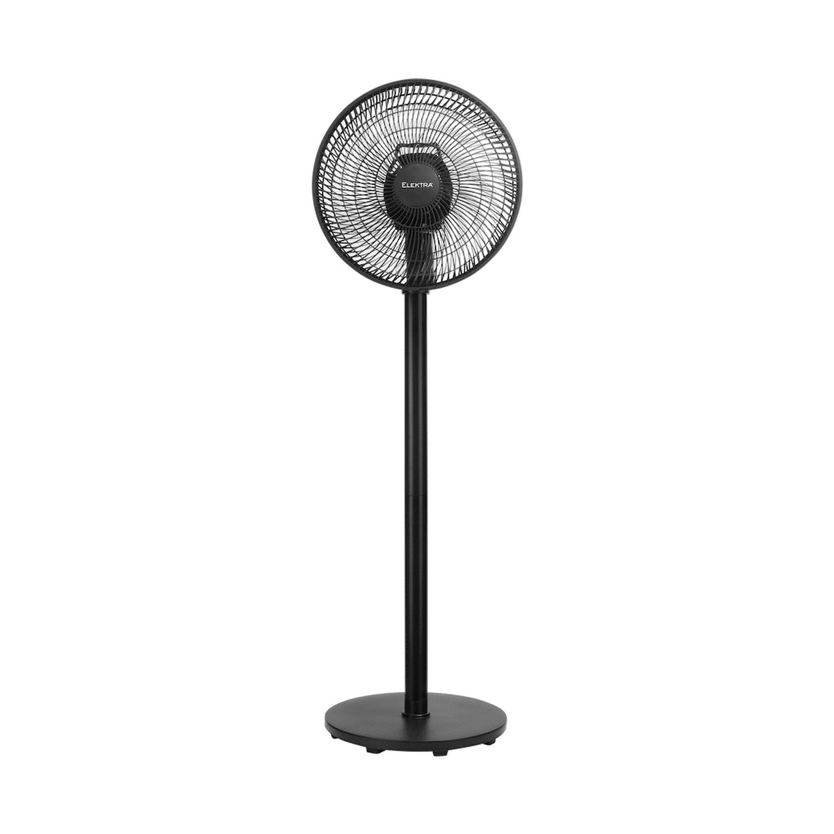 Elektra 30cm Stand Fan - Black